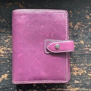 Malden Filofax purple pocket planner and punch